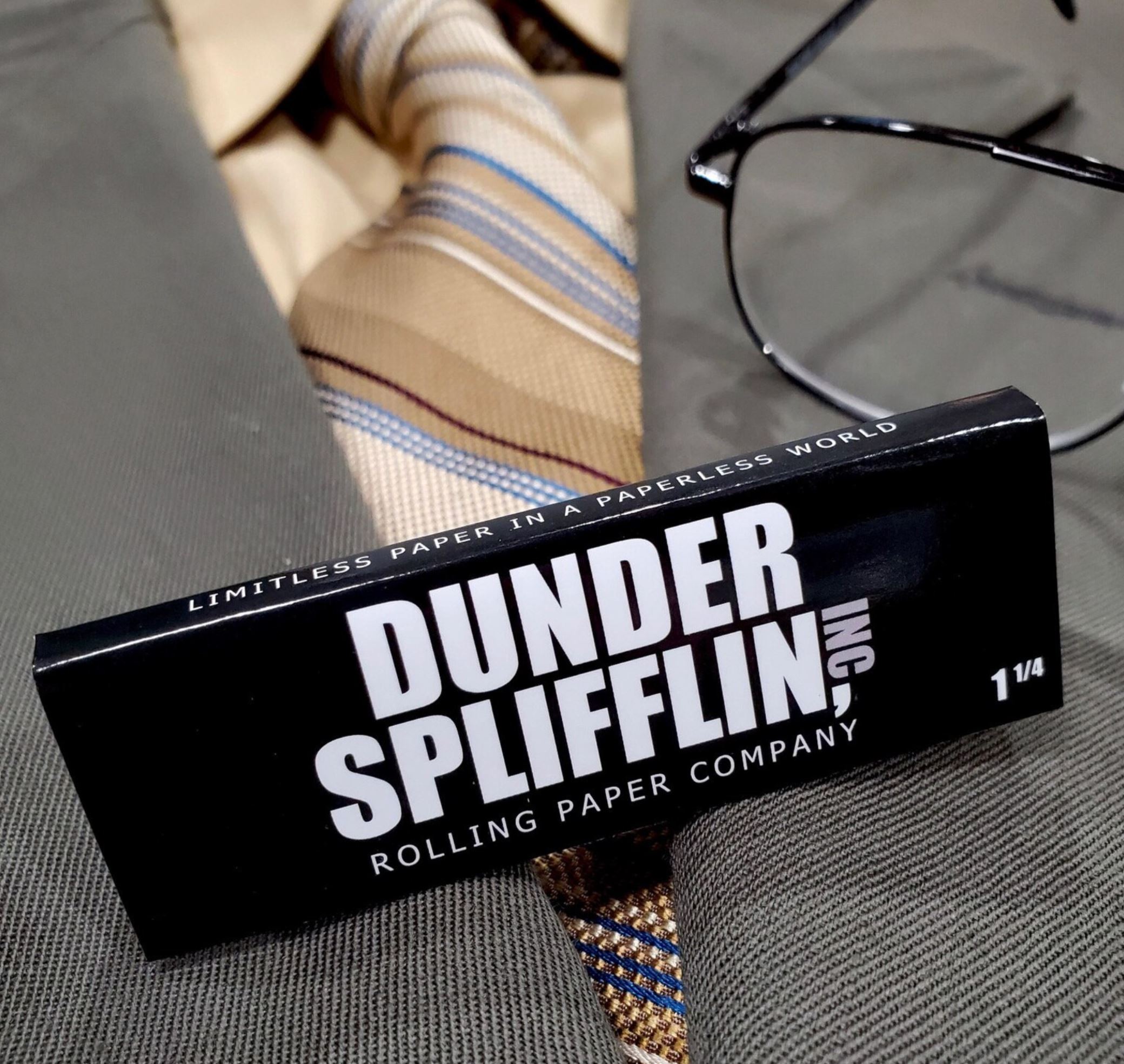 Dunder Splifflin Rolling Papers: Merging Pop Culture with Puff Culture