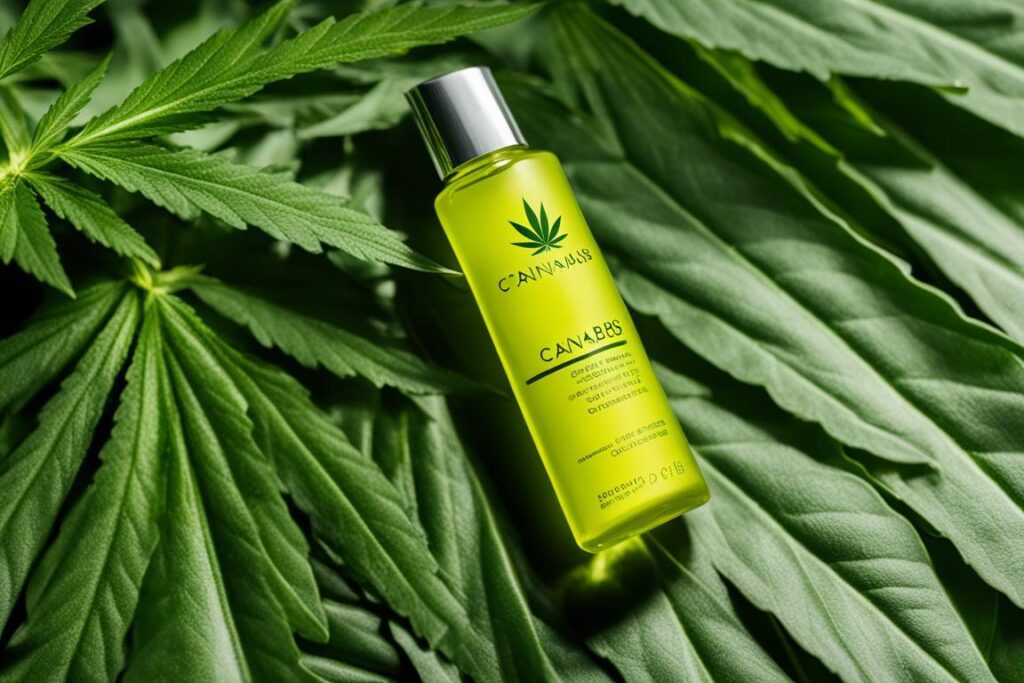 Cannabis-infused hair products