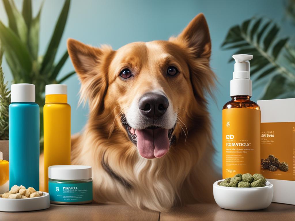 best CBD products for pet skin conditions