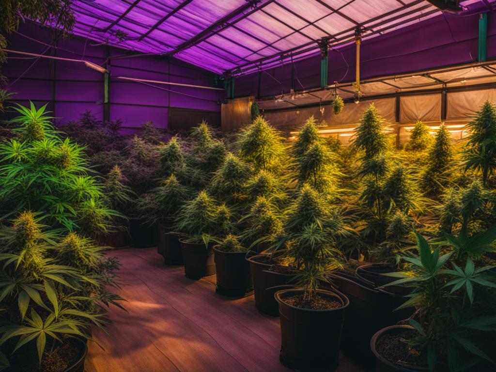 hybrid cannabis plants